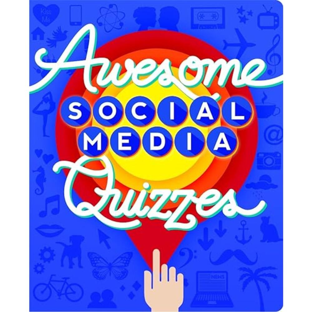 2018 Piccadilly Awesome Social Media Quizzes Interactive Game Hardback Book